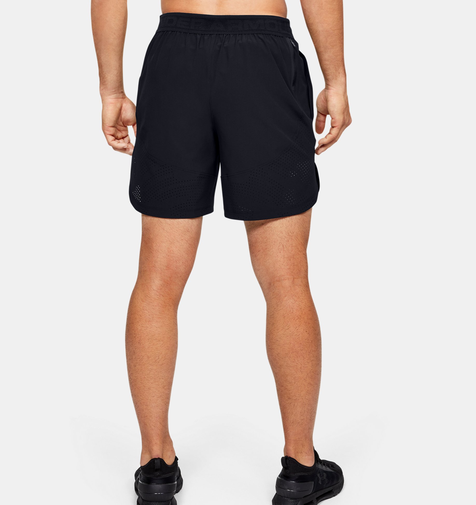 Mens Clothing Shorts Casual shorts Under Armour Synthetic Stretch Woven Shorts in Black for Men 